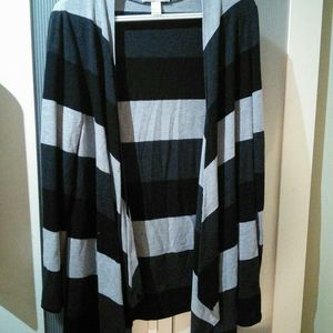 Striped light sweater